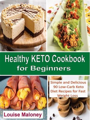 cover image of Healthy Keto Cookbook for Beginners